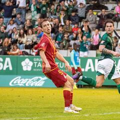 Jauregi, en números de Mario Bermejo con el Racing de Ferrol