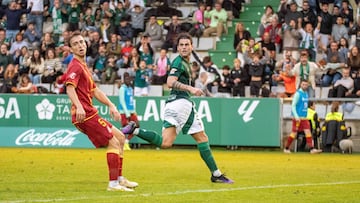Jauregi lleva seis goles esta temporada con el Racing de Ferrol.