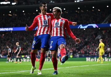 Griezmann - Morata, una dupla de altura en las ligas top de Europa