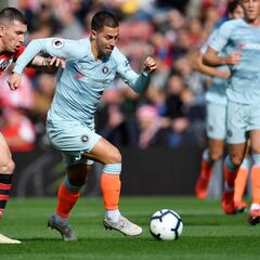 El Chelsea golea al Southampton con otra exhibición de Hazard