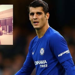 La misteriosa lesión de Morata desconcierta en Inglaterra
