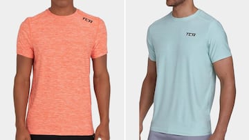 Esta camiseta técnica para hacer deporte absorbe el sudor y se seca sin que te des cuenta en Amazon.