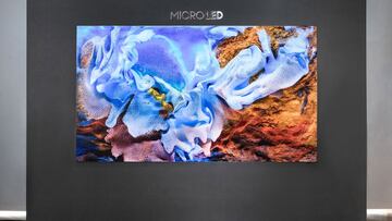 Samsung muestra sus nuevas televisiones MicroLED para 2022