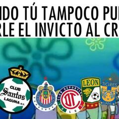 El invicto de Cruz Azul en los memes que circulan en la red