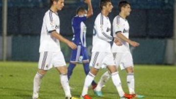 TOCADOS. El Castilla no pasa por su mejor momento.