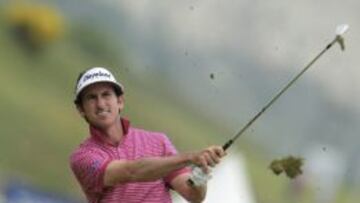 El golfista espa&ntilde;ol Gonzalo Fern&aacute;ndez-Casta&ntilde;o, durante la segunda jornada del Mundial Match-play match.