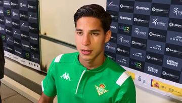 Diego Lainez lo tiene claro: “Quiero triunfar en el Betis"
