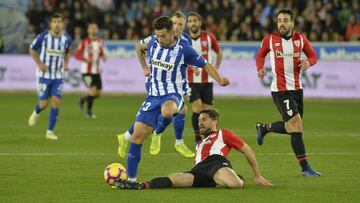 Jony, en el Alav&eacute;s-Athletic. Es propiedad del M&aacute;laga.