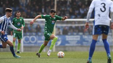 Diego Villares en el Talavera - Deportivo.