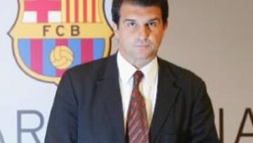 <b>BRILLANTE CULMINACIÓN</b> Laporta se mostró satisfecho del trabajo realizado por él y sus antecesores.