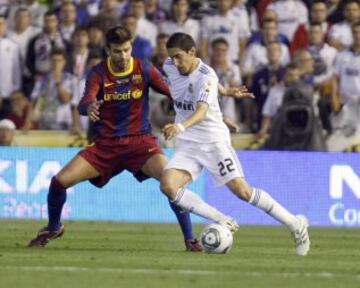 El argentino Ángel Di María jugador del Real Madrid desde el 2010 al 2014