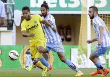 Villarreal-Málaga.
Angelieri y Giovani Dos Santos.