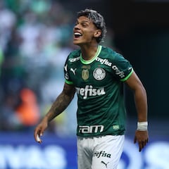 Richard Ríos marca en victoria de Palmeiras ante Fortaleza
