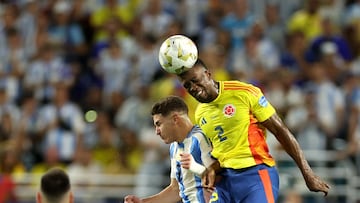 Carlos Cuesta, duda para Colombia ante Argentina en Barranquilla.
