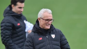 Rubén Uría en la sesión de Lezama.
