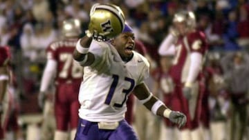 Nate Robinson fue cornerback en la universidad de Washington.