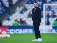 Antonio Mohamed head coach of Monterrey during the semi-finals first leg match between Monterrey and Toluca, as part of the Liga BBVA MX, Torneo Apertura 2025 at BBVA Bancomer Stadium, on December 03, 2025 in Monterrey, Nuevo Leon, Mexico.