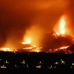 Las dramáticas imágenes de la erupción volcánica en La Palma