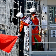 Banderas en la F1: qué significa cada una, cuántas hay, diferencias entre roja o negra...