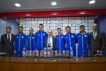 La presentación de los refuerzos de Cruz Azul en imágenes