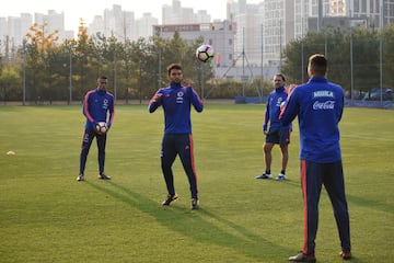 La Selección entrena en Corea del Sur