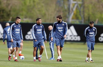 Buenos Aires 03 Octubre 2017
Eliminatorias Rusia 2018
Entrenamiento de la SelecciÃ³n Argentina previo al partido contra Peru, en el Predio Julio H Grondona.

Foto Ortiz Gustavo 