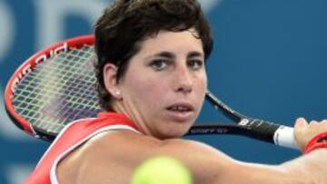 La tenista española Carla Suárez.