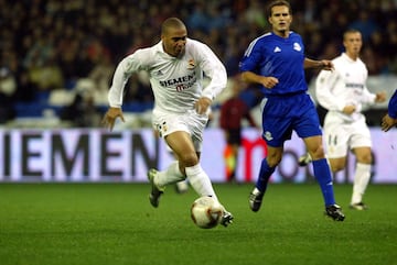 Born in 1976, the Brazilian turned 26 the month that he joined Real Madrid. Known as "O Fenômeno", and despite injuries, he was the star of his nations World Cup victory in Korea and Japan, scoring seven goals, including two in the final. His transfer fro