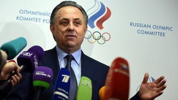 El ministro de Deportes ruso Vitaly Mutko