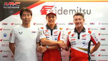 Nakagami se queda en Honda