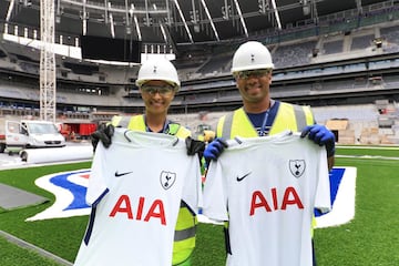 El estadio del Tottenham está listo para recibir a la NFL