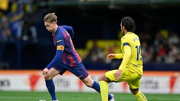 De Jong, ante Parejo.