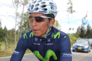 Nairo Quintana hizo un recorrido de casi 400 kil&oacute;metros por Boyac&aacute;. No es nada raro, son las carreteras de su tierra que conoce como la palma de su mano y en las que siempre entrena. Lo diferente esta vez fue que lo hizo ante los ojos de la prensa. Fue un recorrido lleno de expectativa por ver al ciclista que har&aacute; so&ntilde;ar a Colombia en el Tour de Francia y en el que tambi&eacute;n hubo un momento para parar a comer una rica arepa boyacense.