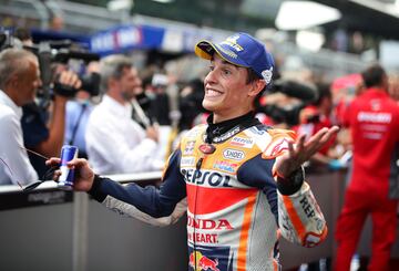 Marc Márquez ha logrado una segunda plaza en el GP de Austria. 