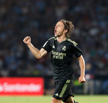 Modric anotó el 1-2.