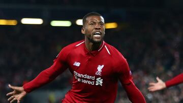 Wijnaldum's Champions League bench anger saw him score two against Barcelona