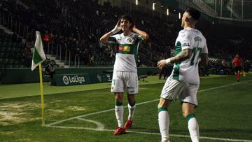 15/02/20 PARTIDO SEGUNDA DIVISION 
 ELCHE - REAL ZARAGOZA 
 GOL 1-1 PERE MILLA ALEGRIA