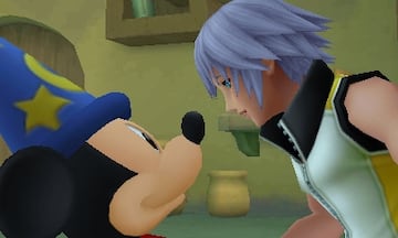 Captura de pantalla - Kingdom Hearts 3D: Dream Drop Distance (3DS)