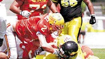 Final 2001. Osos venció a Lions con claridad.