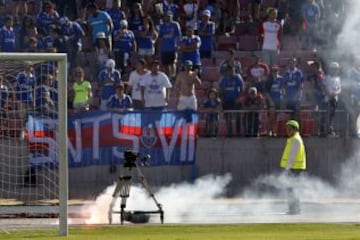 Universidad de Chile recibió a Antofagasta en el Nacional.