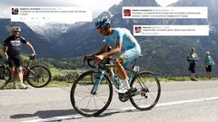 Rosón gana a Nibali la etapa en la que se recordó a Scarponi