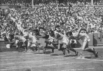 En estos Juegos se utilizaron por primera vez, desde su aprobación por la IAAF en 1937, los tacos de salida en la prueba de velocidad de atletismo. 