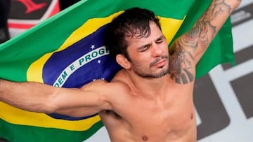 El peleador brasileño Alexander Pantoja.