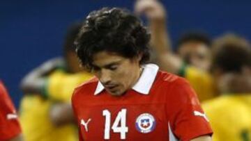 Matías Fernández no fue al Mundial por una lesión en el tobillo de la que debió operarse.