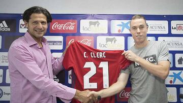 Clerc: "Es una apuesta para quedarme, no para estar de paso"