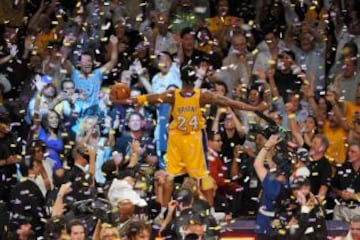 Kobe, leyenda de Los Angeles Lakers, cumple 40 años