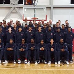 La selección estadounidense se presenta... sin LeBron James