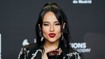 La cantante estadounidense Becky G.