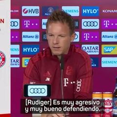 Al Madrid le ha salido competidor: Nagelsmann estará pendiente del futuro de Rüdiger