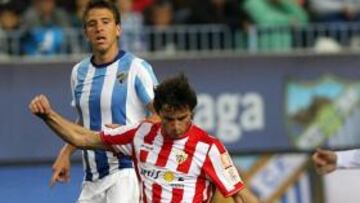 <b>EL CRACK. </b>Piatti, en el último partido que jugó contra el Málaga en La Rosaleda.